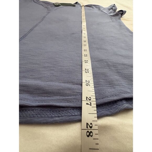 NWT L.L.Bean Women's Streamside T-Shirt XL Blue Moisture Wicking Outdoor Fishing - Picture 8 of 8